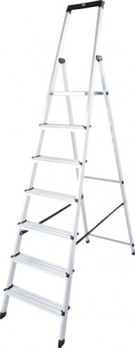 Стремянка алюминиевая KRAUSE MONTO SOLIDY 7 ступеней 126252