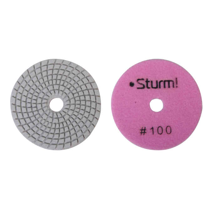 Круг шлифовальный гибкий Sturm! 9012-W100-100