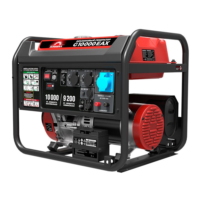 Бензиновый генератор SUNREKA G10000EAX - изображение 4