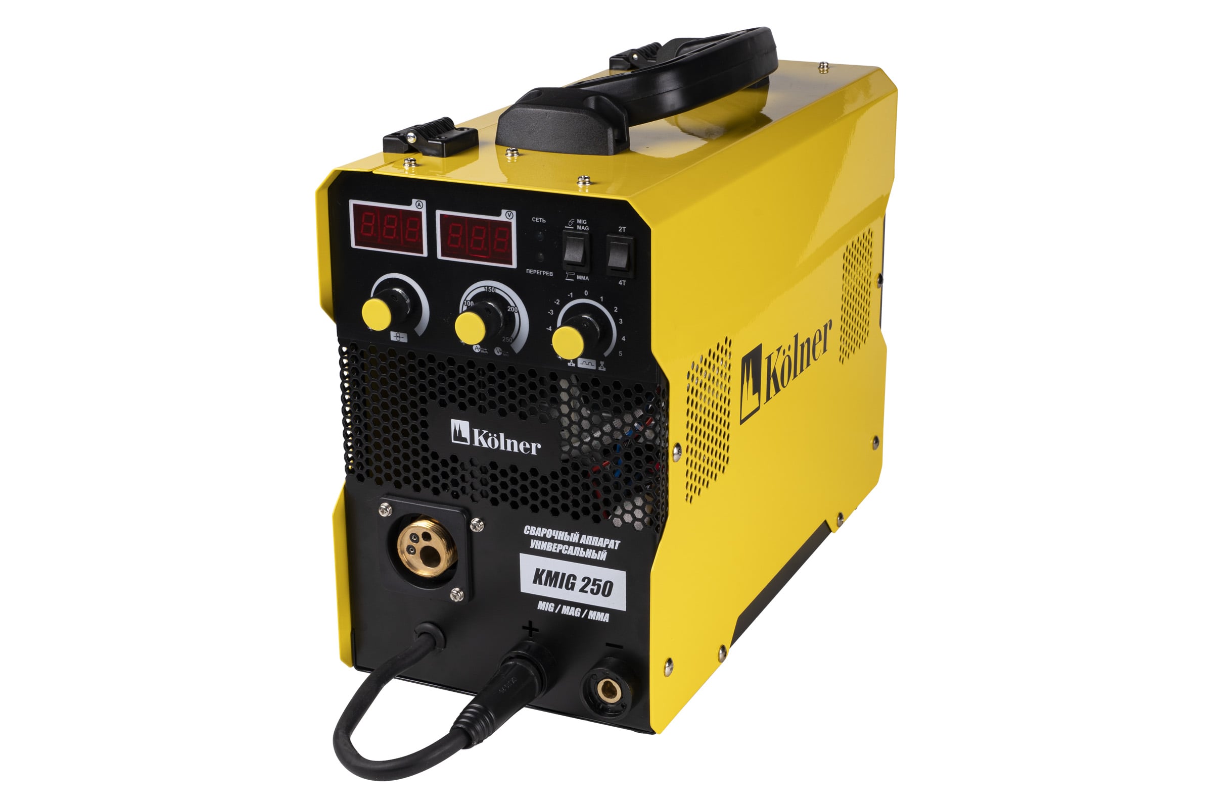 Сварочный универсальный инверторный аппарат Kolner KMIG 250  250А (IGBT)  6 кВт 8040500056