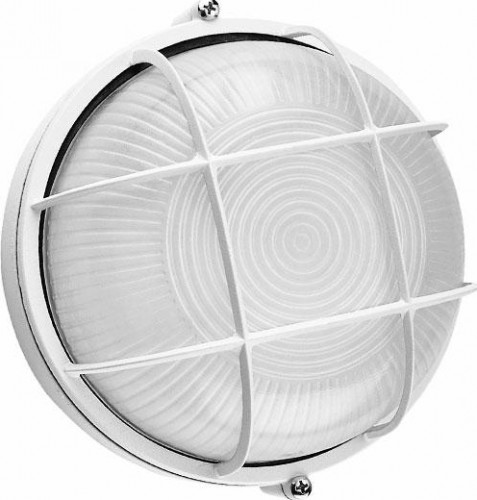 Светильник для ЖКХ IEK НПП 1102 100Вт IP54 с решеткой белый LNPP0-1102-1-100-K01