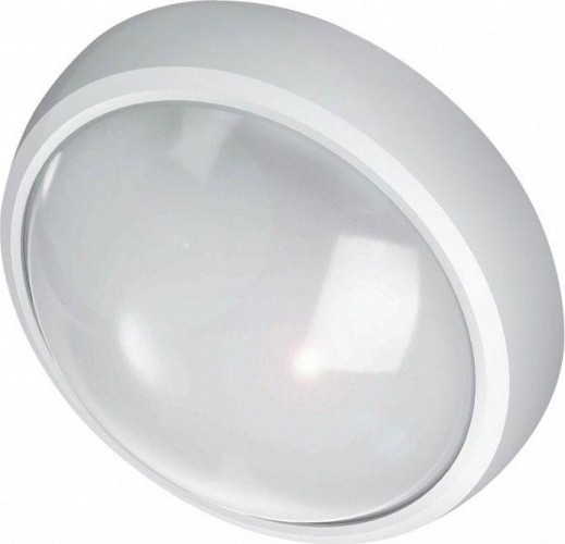 Светильник для ЖКХ светодиодный GAUSS Qplus/ECO 8w 670lm 4000k  бел с дек рамк с м-вол сен led 142411208-S