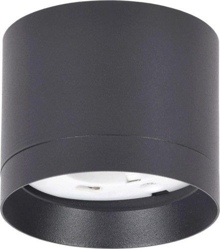 Светильник точечный IEK LIGHTING 4015 GX53 накладной под лампу черн.  LT-UPB0-4015-GX53-1-K02