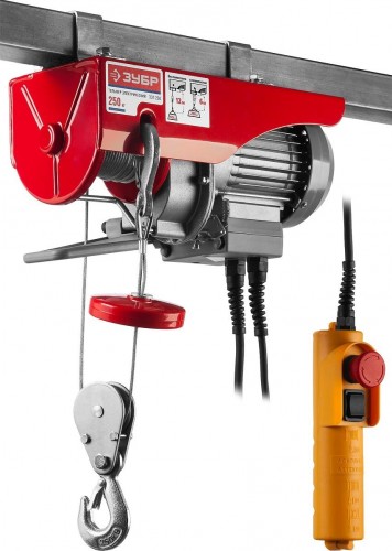 Таль электрическая ЗУБР МАСТЕР  250/125 кг ЗЭТ-250