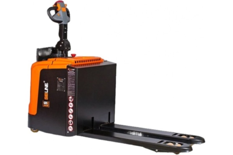 Тележка гидравлическая самоходная Sibline SLGA c платформой, 2000 кг 00015309