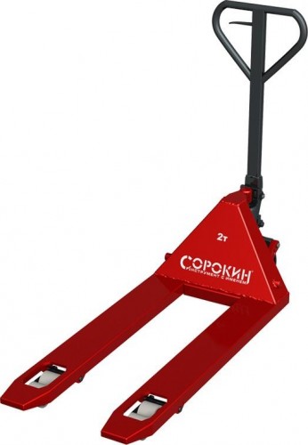 Тележка гидравлическая СОРОКИН 9.32 для поддонов 2,0 т