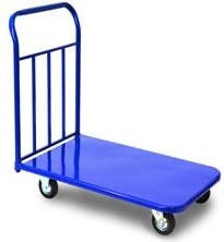 Тележка платформенная ПЛ 6х9-1Р (без колес) 09000511