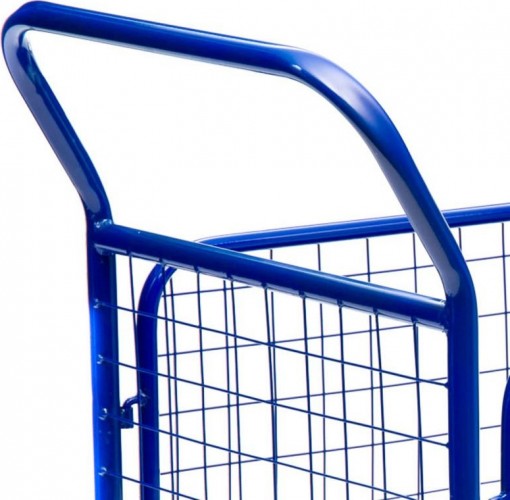 Тележка платформенная СТЕЛЛА-ТЕХНИК КПО-300 с бортами, 600х1000мм КПО-300-С-200-К - изображение 4