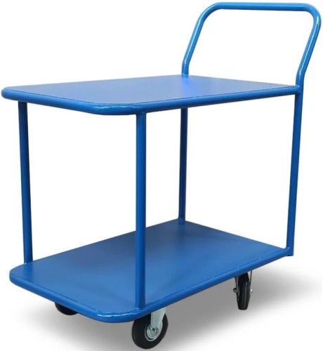 Тележка платформенная СТЕЛЛА-ТЕХНИК КП-2 2-х ярусная КП-2-М-5-8-125-К