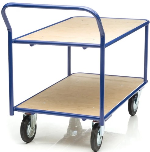 Тележка платформенная СТЕЛЛА-ТЕХНИК КП-2 2-х ярусная КП-2-Ф-5-8-125-И - изображение 2