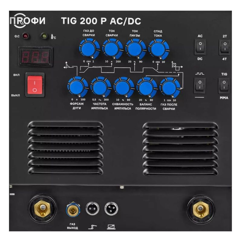 Сварочный аппарат ПТК ПРОФИ TIG 200 P AC/DC - изображение 3