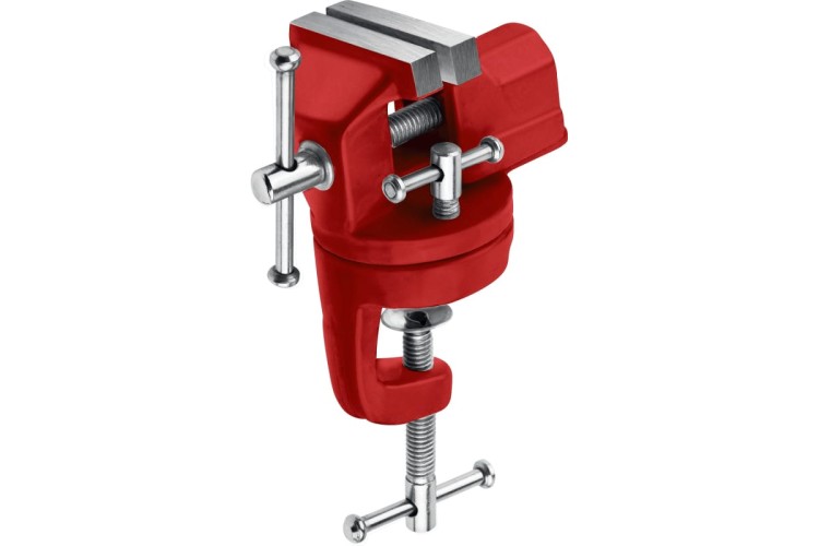 Тиски Mirax 32475-70 настольные, поворотные для точных работ 70 мм