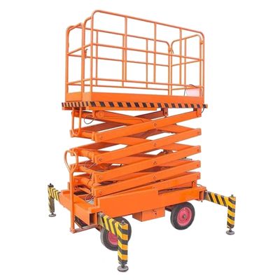 Подъемник ножничный передвижной полуэлектрический TOR GTJY 240 кг 4 м (от сети) - изображение 4