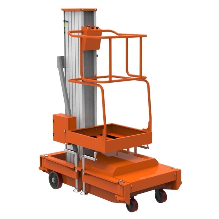 Подъемник мачтовый телескопический TOR GTWY9-100 AC 125 кг 9 м 1-мачтовый (от сети) (G)