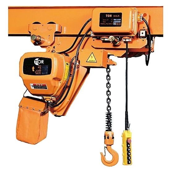 Таль электрическая цепная TOR HHBBSL01-01,1т 12 м УСВ