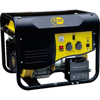 Бензиновый генератор TOR KM11000H с кнопкой запуска и колесами - изображение 4