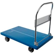 Тележка платформенная TOR PHJ175 г/п 175 кг (720x470) c пластмассовой платформой (резиновые колеса) - изображение 2