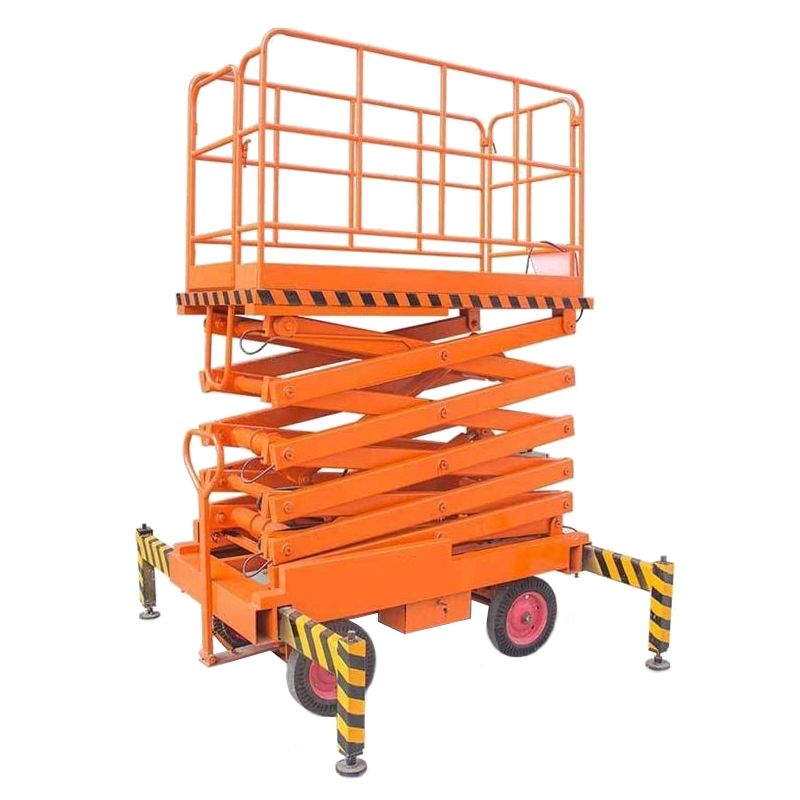 Подъемник ножничный передвижной TOR SJY-0,5-14DC