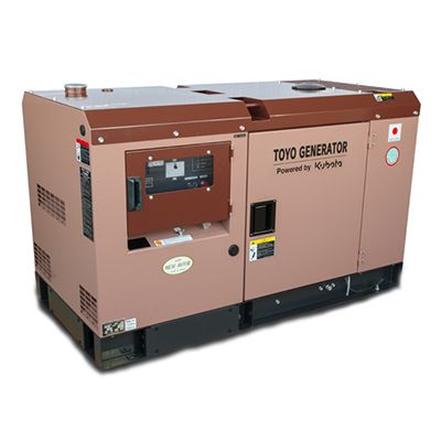 Дизельная электростанция TOYO TKV-11SBS в шумозащитном кожухе