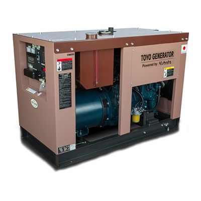 Дизельная электростанция TOYO TKV-20TBS в шумозащитном кожухе - изображение 5