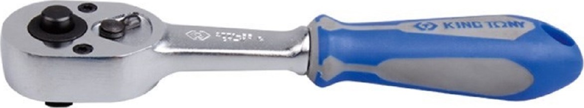 Трещотка KING TONY 2771-55G 1/4", 140 мм, 3 положения