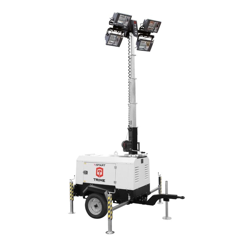 Мобильная осветительная вышка TRIME X-Start 8,5 4х1000W MH (Kubota D1105)