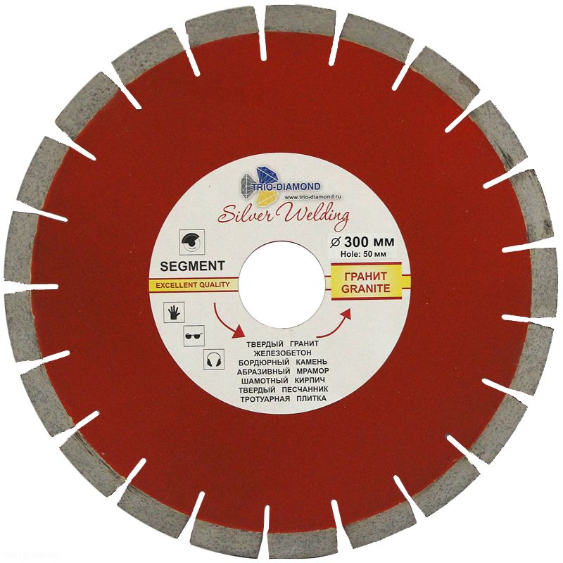 Диск алмазный Trio Diamond Segment Grand Гранит 300 мм