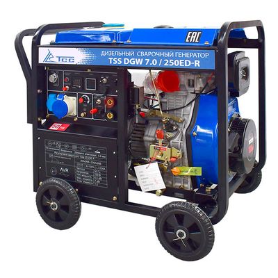 Дизельный сварочный генератор TSS DGW 6.0/200ED-R (инверторный) - изображение 7
