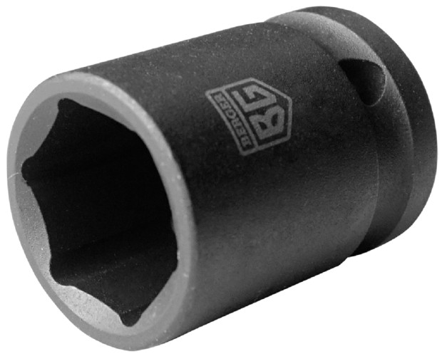 Ударная головка 6-ти гранная с посадкой 1/2" BERGER BG2126 24мм