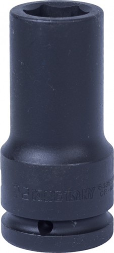 Ударная головка шестигранная с посадкой 3/4" KING TONY 643522М 22 мм глубокая 643522M