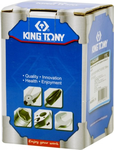 Ударная головка шестигранная с посадкой 3/4" KING TONY 643536М 36 мм глубокая 643536M - изображение 3