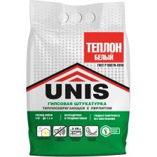 Штукатурка гипсовая Unis Теплон белый 5 кг - изображение 4