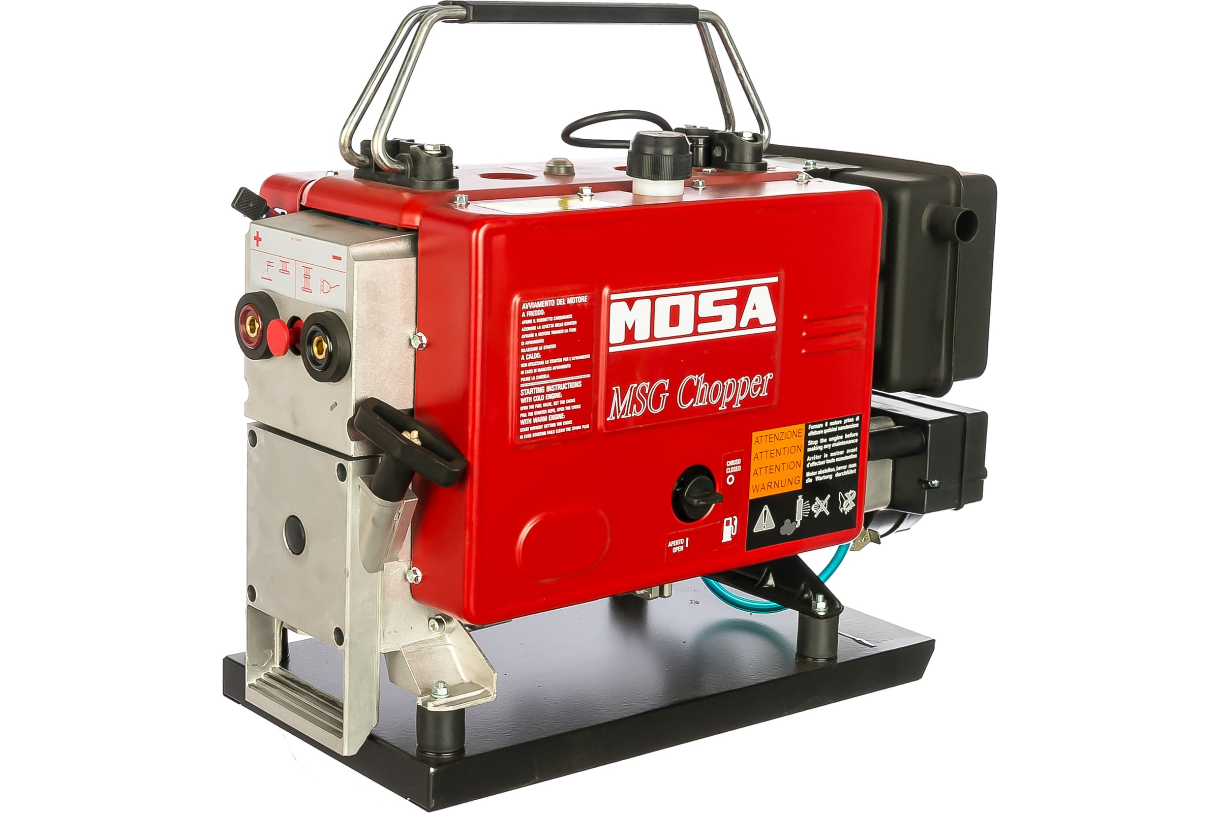 Универсальный бензиновый сварочный агрегат MOSA MSG CHOPPER 4380 100004380
