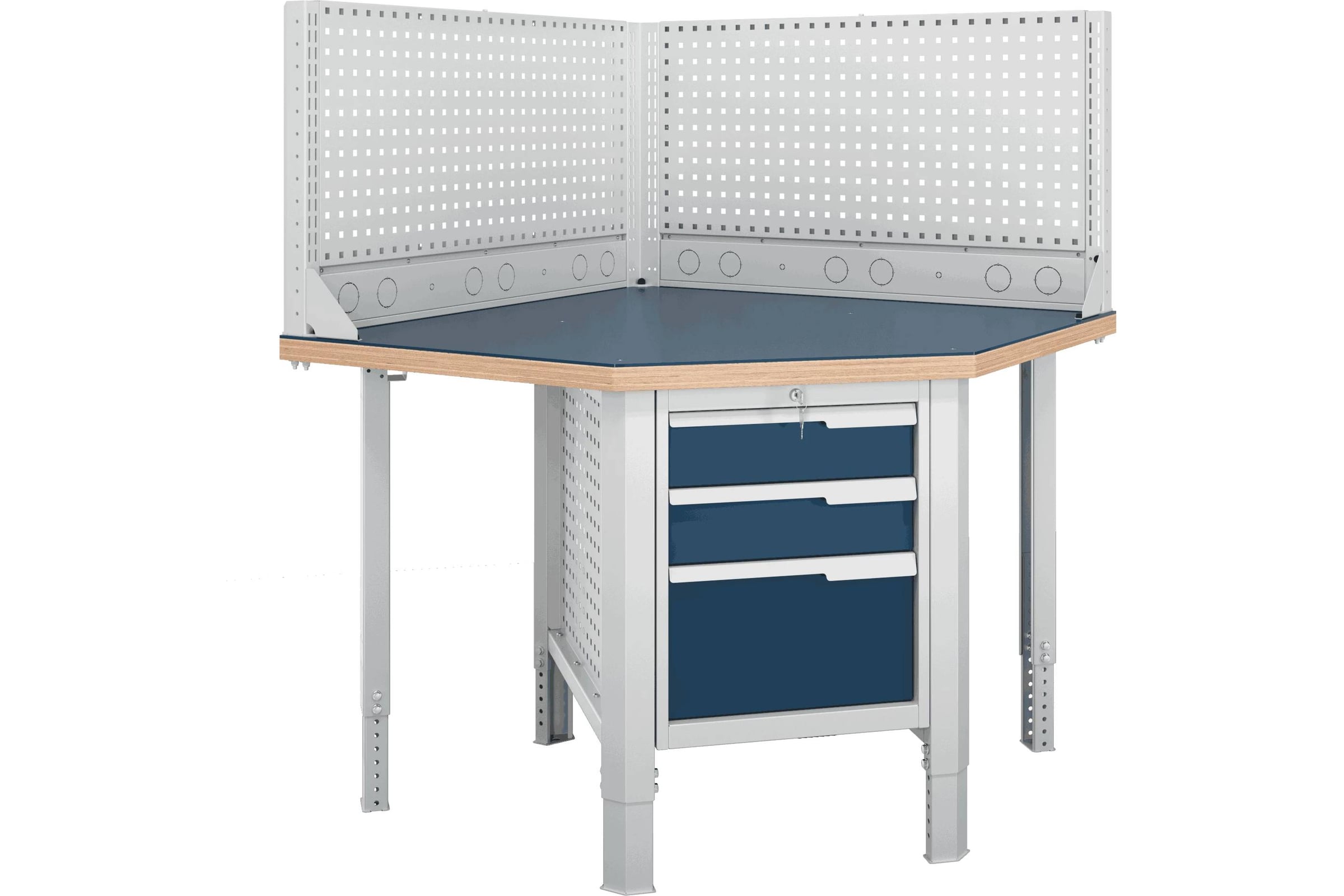 Верстак (угловой) Верстакофф CTR U532.S3.1-1R 124789