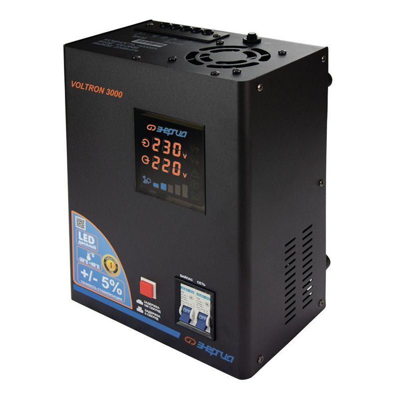 Стабилизатор напряжения ЭНЕРГИЯ VOLTRON 3000 - изображение 2