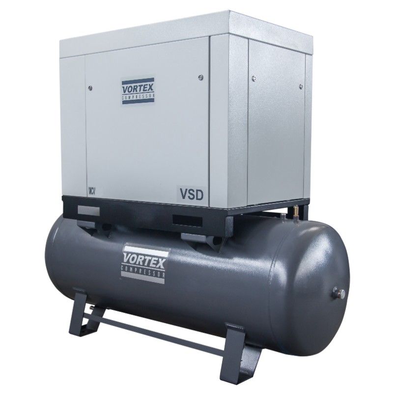 Винтовой компрессор Vortex MCV 2.2кВт с ресивером - изображение 2