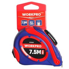 Рулетка WORKPRO пластмассовая 7.5м(25фут)*25мм самоблокирующаяся - изображение 10