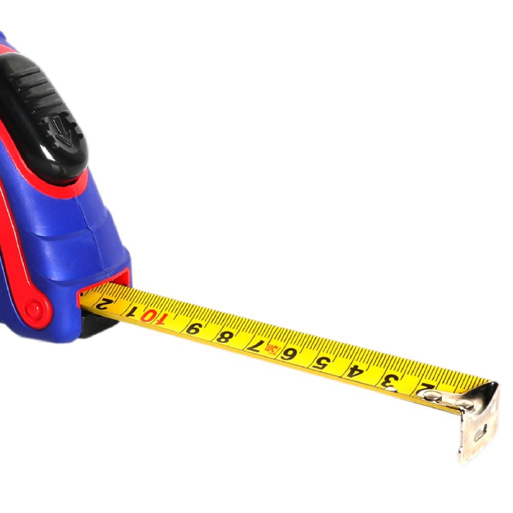 Рулетка WORKPRO пластмассовая 7.5м(25фут)*25мм самоблокирующаяся - изображение 4