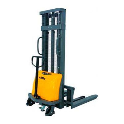 Штабелер гидравлический XILIN CDD15B-E 1,5 т 3,5 м с электроподъемом